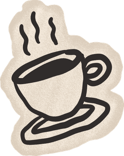 coffee sticker